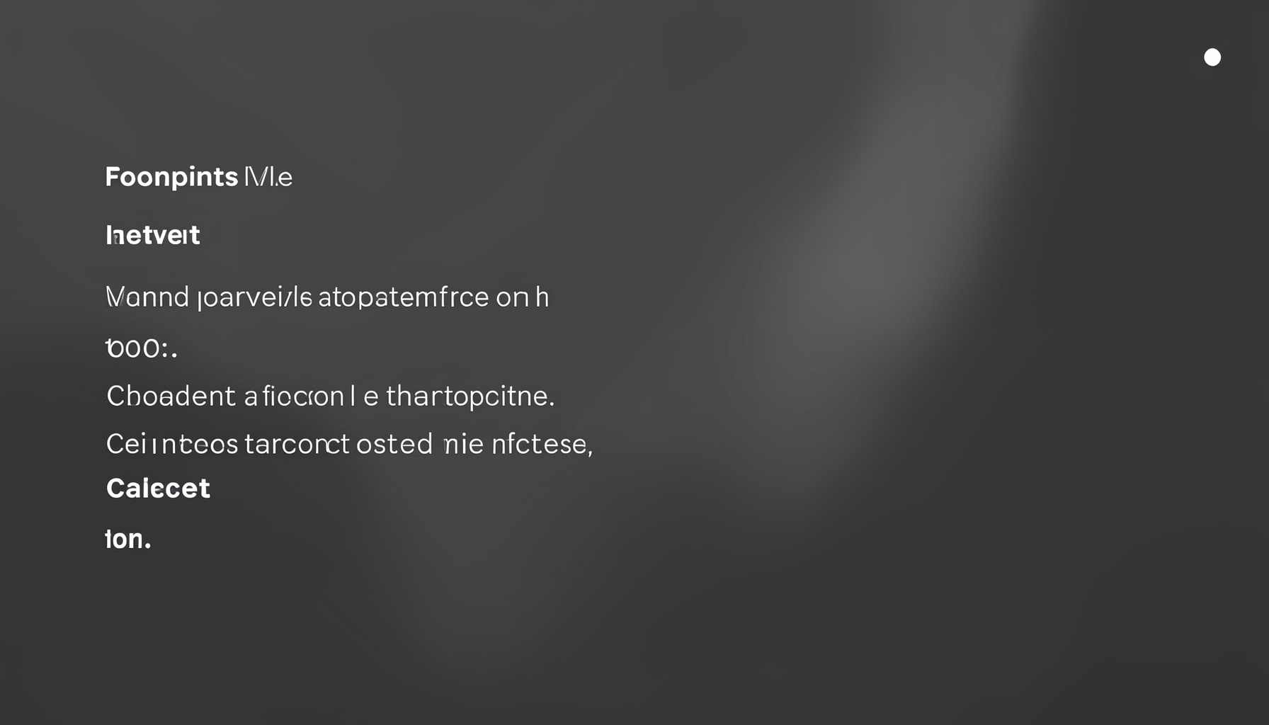 Left side of comparison: a plain text test log on a dark grey background